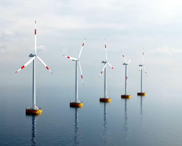 Éoliennes flottantes du golfe du Lion financement Banque des